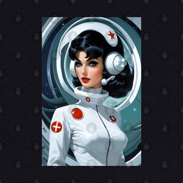 Beautiful Space age Nurse by Spaceboyishere